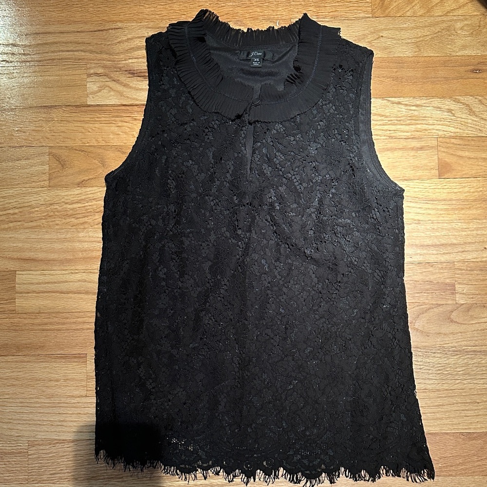 J. Crew Lace Sleeveless top